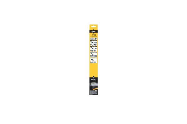 SWF 119452 Visioflex - Spazzola Tergi Anteriore Flat Blade Con Spoiler, 750mm E 650mm, Tecnologia Valeo